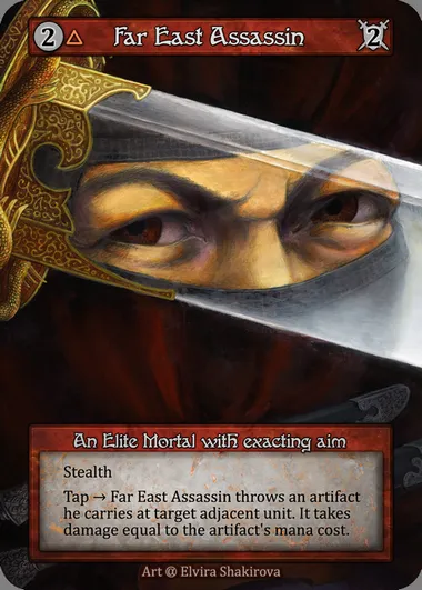 Far East Assassin, Sorcery card ALP 058 — Alpha set