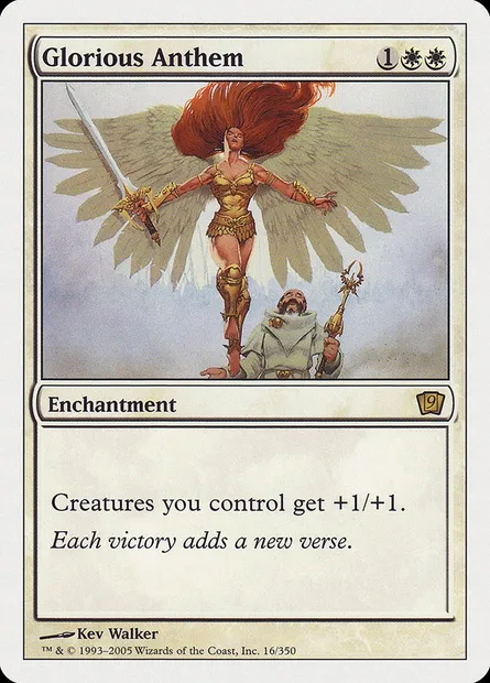 Glorious Anthem, Magic card 9ED 16 — Ninth Edition set