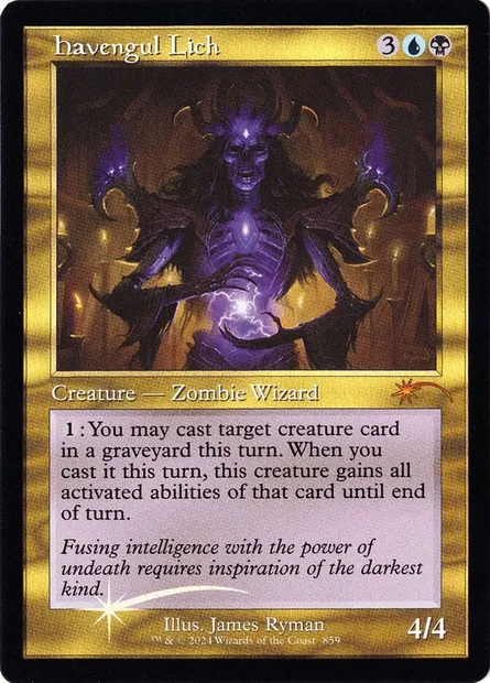 Havengul Lich, Magic card SLD 859 — Secret Lair Drop set