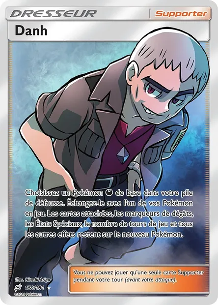 Danh, carte Pokémon TEU 179 — extension Duo de Choc