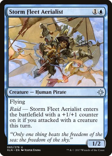 Storm Fleet Aerialist, Magic card XLN 83 — Ixalan set