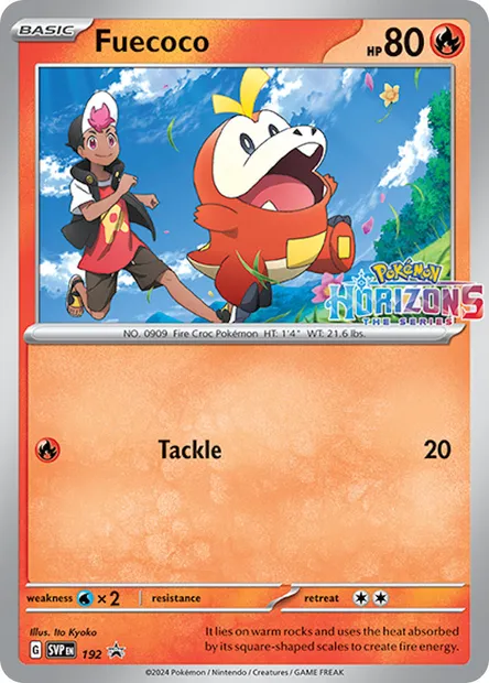 Chochodile, carte Pokémon PR-SV 192 — extension SVP Black Star Promos