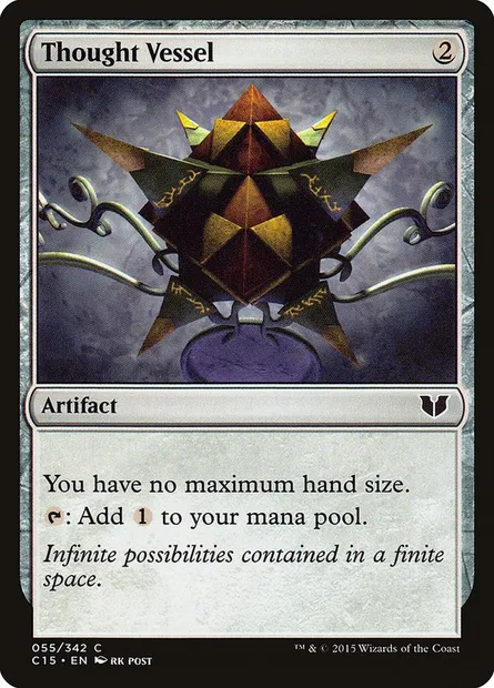 Thought Vessel, Magic card C15 55 — Commander 2015 set