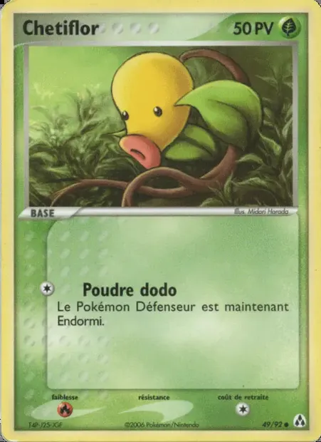 Chetiflor, carte Pokémon LM 49 — extension EX Créateurs de légendes