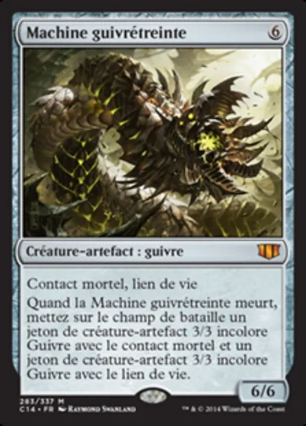 Machine guivrétreinte, carte Magic C14 283 — extension Commander 2014
