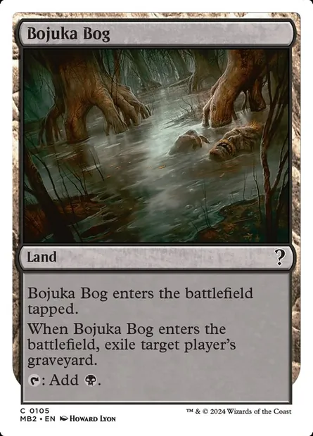 Bojuka Bog, Magic card MB2 105 — Mystery Booster 2 set
