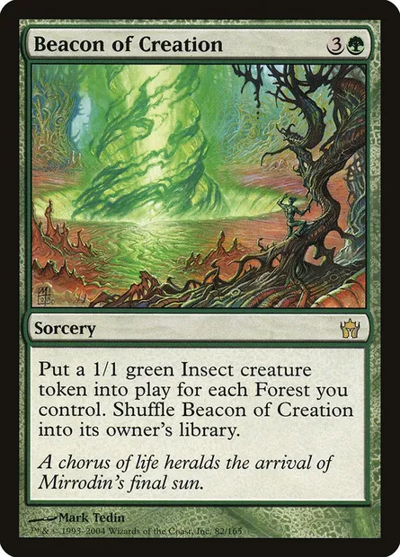 Beacon of Creation, Magic card 5DN 82 — Fifth Dawn set