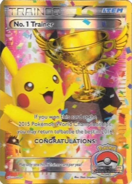 No. 1 Trainer, Pokémon card PR 2015 — Assorted Promos set