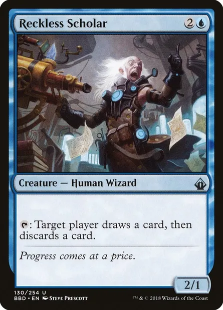 Érudit téméraire, carte Magic BBD 130 — extension Battlebond