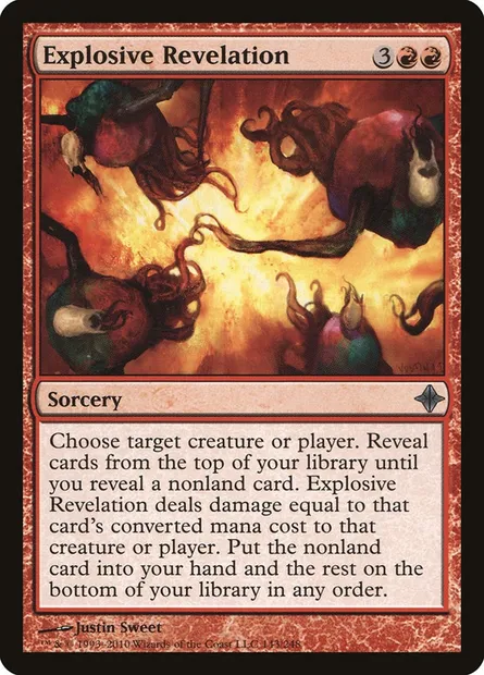 Explosive Revelation, Magic card ROE 143 — Rise of the Eldrazi set
