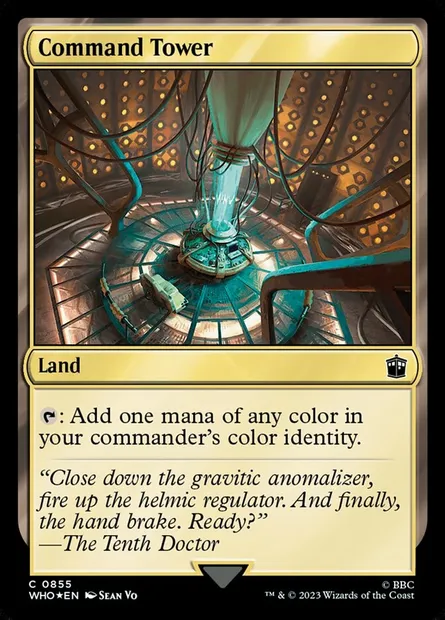 Command Tower, Magic card WHO 855 — Doctor Who set