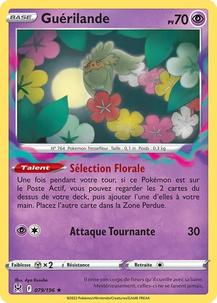 Guérilande, carte Pokémon LOR 079 — extension Origine Perdue