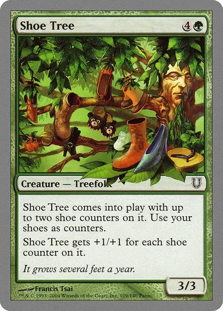 Shoe Tree, Magic card UNH 109 — Unhinged set