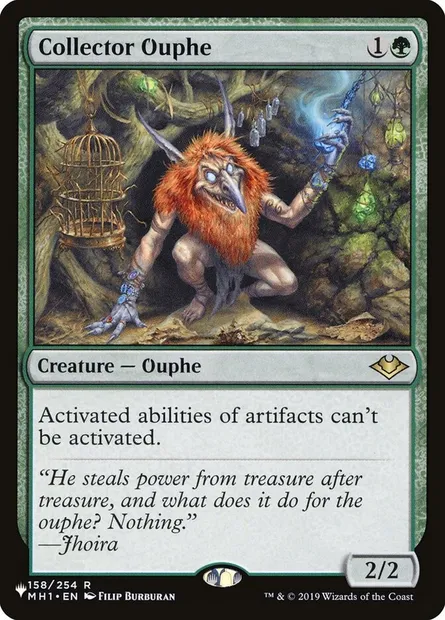 Collector Ouphe, Magic card PLST MH1-158 — The List set