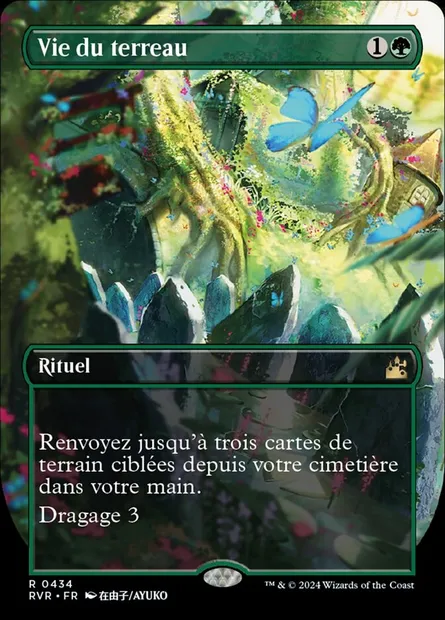 Vie du terreau, carte Magic RVR 434 — extension Ravnica Remastered