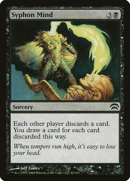 Syphon Mind, Magic card HOP 42 — Planechase set