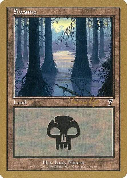 Marais, carte Magic WC01 tvdl348 — extension World Championship Decks 2001