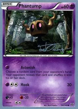 Phantump, Pokémon card WCD14 054 — World Championship Decks 2014 set