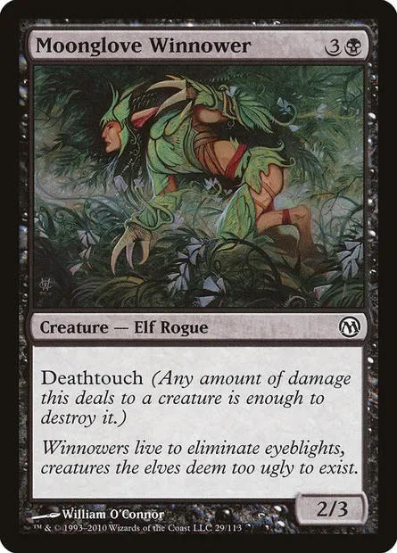 Moonglove Winnower, Magic card DPA 29 — Duels of the Planeswalkers set
