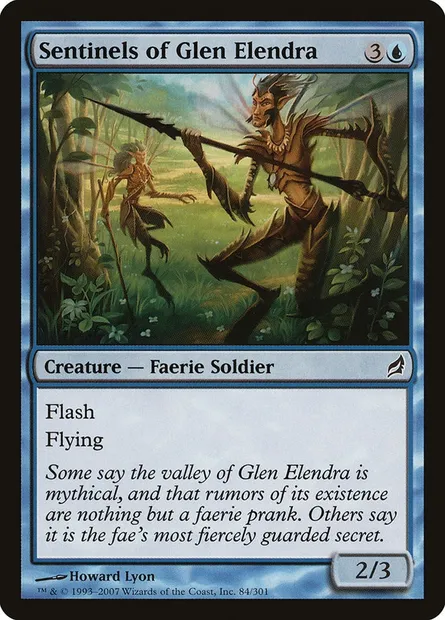 Sentinels of Glen Elendra, Magic card LRW 84 — Lorwyn set