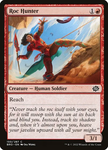 Roc Hunter, Magic card BRO 150 — The Brothers' War set