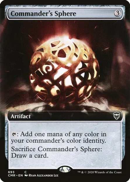 Commander's Sphere, Magic card CMR 693 — Commander Legends set