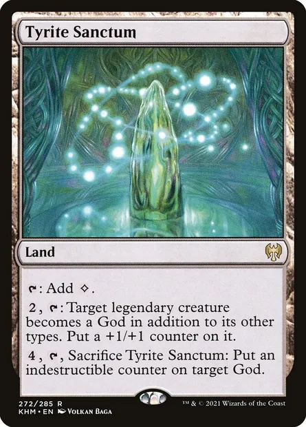 Tyrite Sanctum, Magic card KHM 272 — Kaldheim set