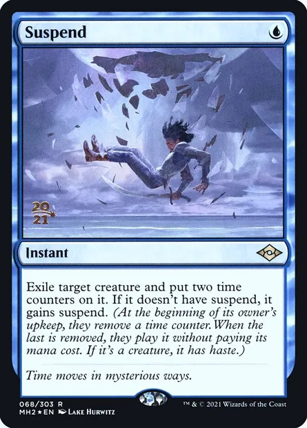 Suspendre, carte Magic PMH2 68s — extension Modern Horizons 2 Promos