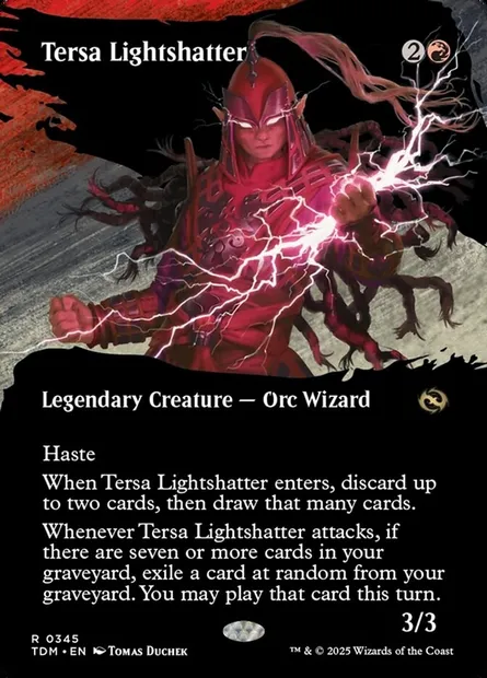 Tersa Lightshatter, Magic card TDM 345 — Tarkir: Dragonstorm set