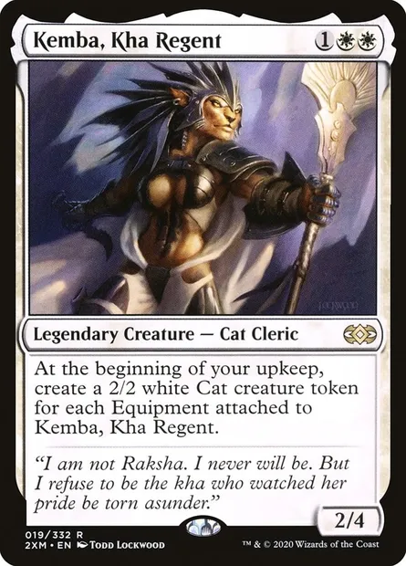 Kemba, Kha Regent, Magic card 2XM 19 — Double Masters set