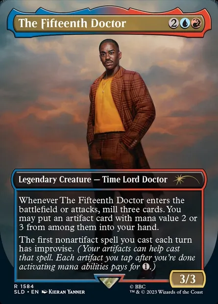 The Fifteenth Doctor, Magic card SLD 1584 — Secret Lair Drop set