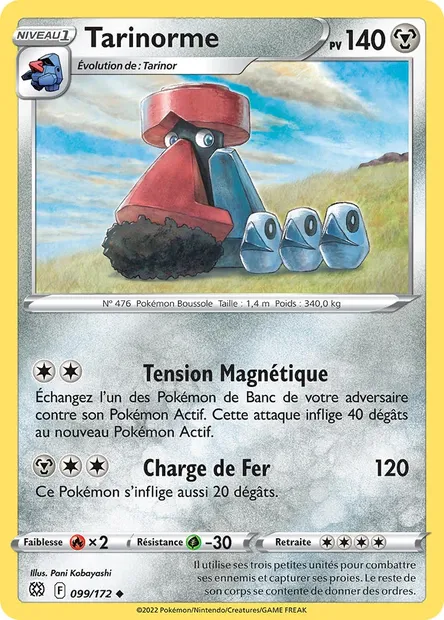 Tarinorme, carte Pokémon BRS 099 — extension Stars Étincelantes