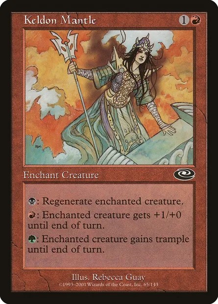 Keldon Mantle, Magic card PLS 65 — Planeshift set