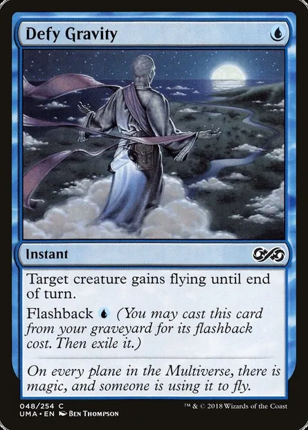 Defy Gravity, Magic card UMA 48 — Ultimate Masters set