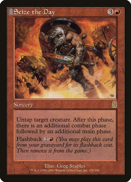 Seize the Day, Magic card ODY 220 — Odyssey set