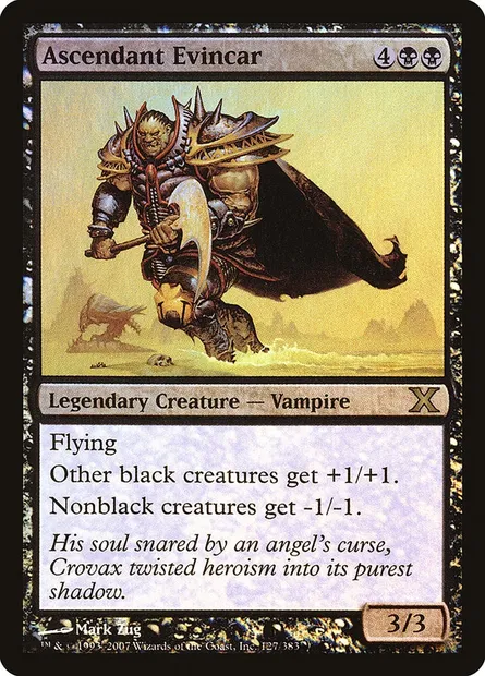 Ascendant Evincar, Magic card 10E 127★ — Tenth Edition set