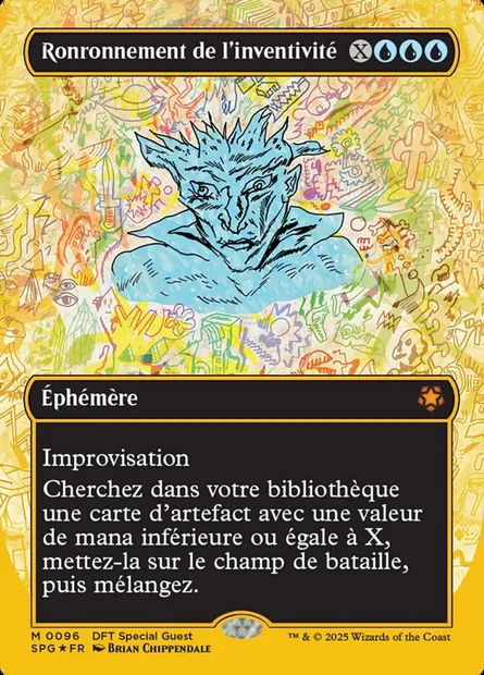 Ronronnement de l'inventivité, carte Magic SPG 96 — extension Special Guests