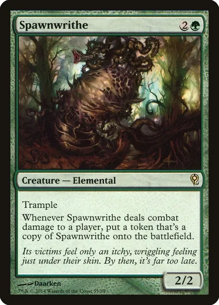 Spawnwrithe, Magic card DDM 55 — Duel Decks: Jace vs. Vraska set