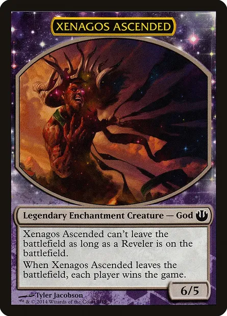 Xenagos Ascended, carte Magic TDAG 1 — extension Defeat a God