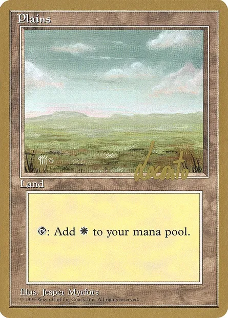 Plains, Magic card PTC ml364 — Pro Tour Collector Set set