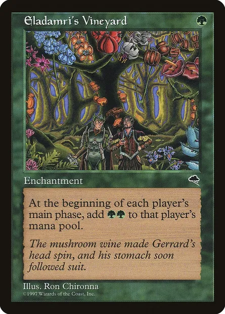 Vignoble d'Eladämri, carte Magic TMP 223 — extension Tempête