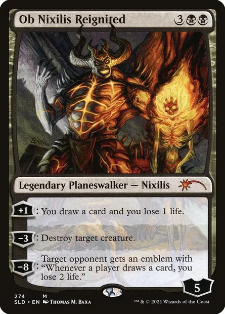 Ob Nixilis Reignited, Magic card SLD 274 — Secret Lair Drop set