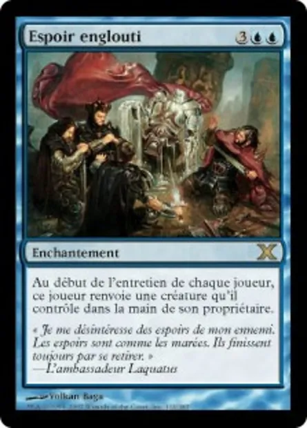 Espoir englouti, carte Magic 10E 112 — extension Dixième édition