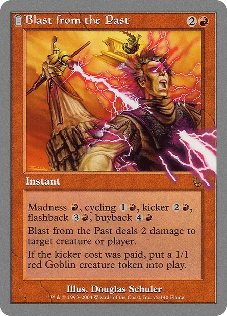 Blast from the Past, carte Magic UNH 72 — extension Unhinged