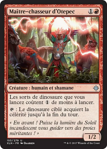 Maître-chasseur d'Otepec, carte Magic XLN 153 — extension Ixalan