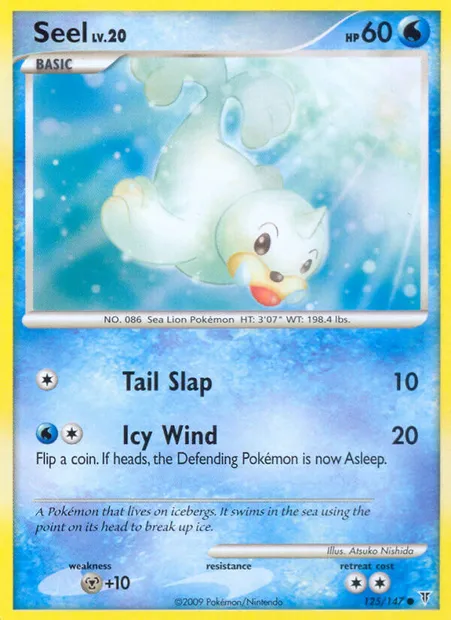 Seel, Pokémon card SV 125 — Supreme Victors set