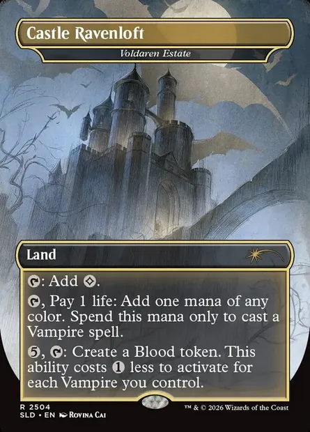 Voldaren Estate, Magic card SLD 2504 — Secret Lair Drop set