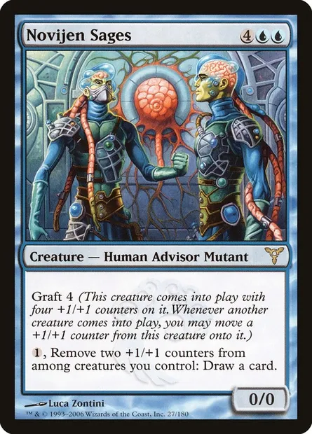 Novijen Sages, Magic card DIS 27 — Dissension set