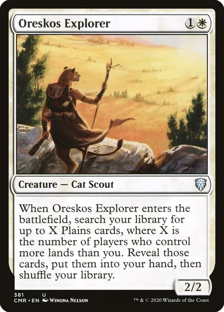 Oreskos Explorer, Magic card CMR 381 — Commander Legends set