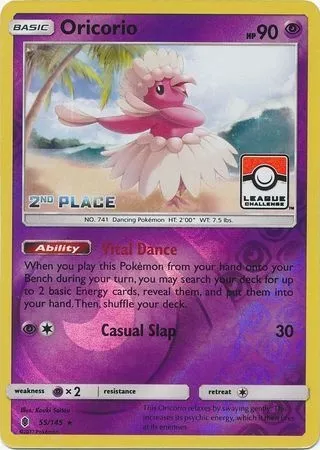 Plumeline, carte Pokémon LGP 055-2 — extension League Promos